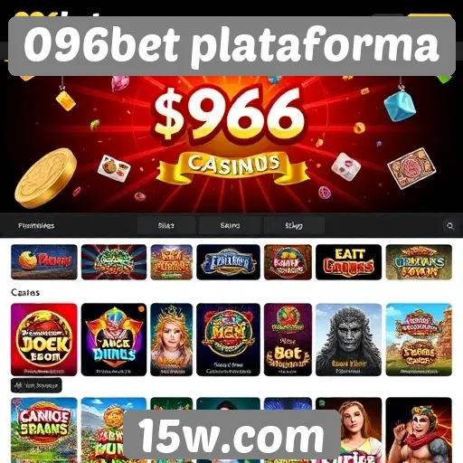 096bet plataforma oferece variedade em jogos de cassino