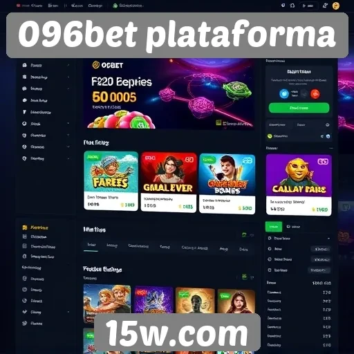 Funcionalidades da interface da 096bet plataforma